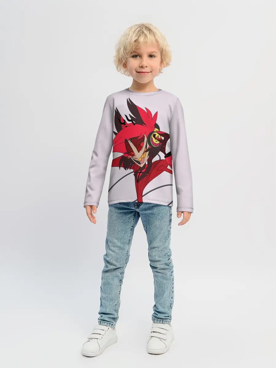 Детский лонгслив / Отель Хазбин