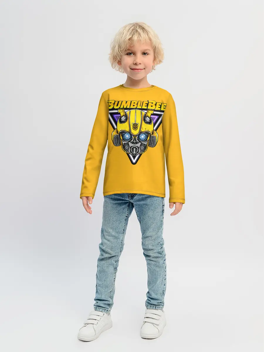 Детский лонгслив / Трансформеры Bumblebee