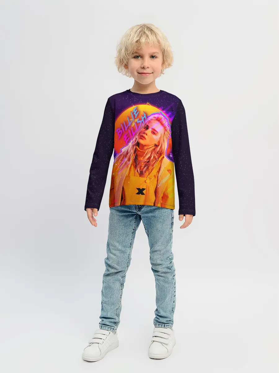 Детский лонгслив / Billie Eilish