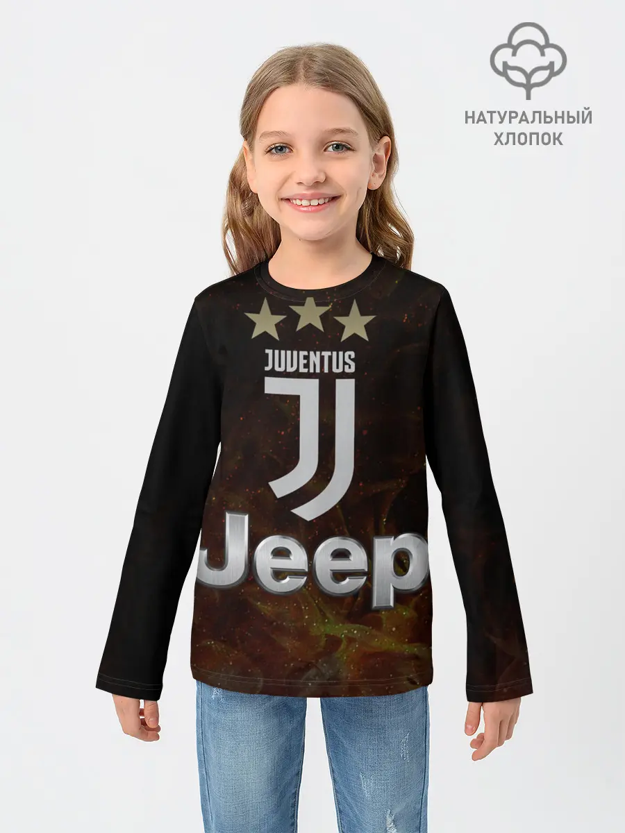 Детский лонгслив / Ювентус