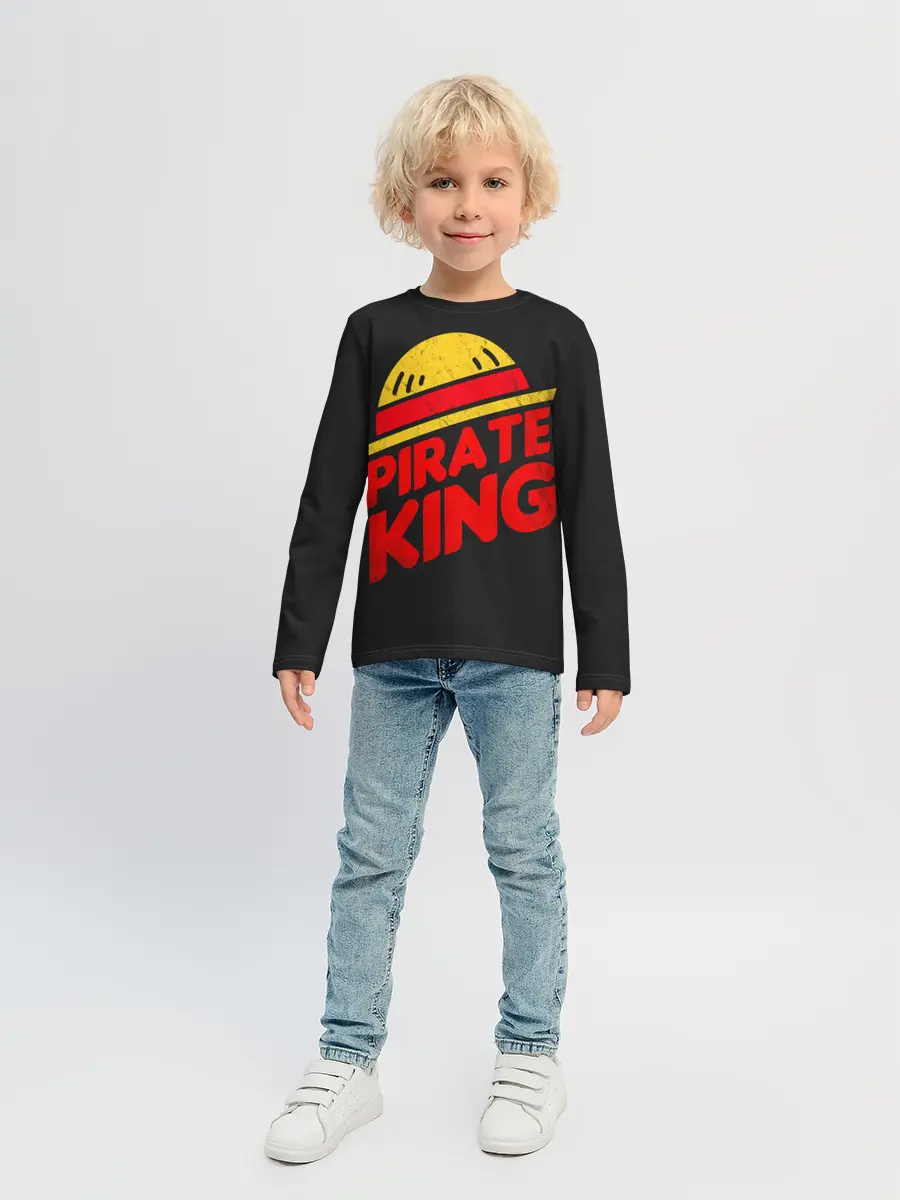Детский лонгслив / One Piece Pirate King