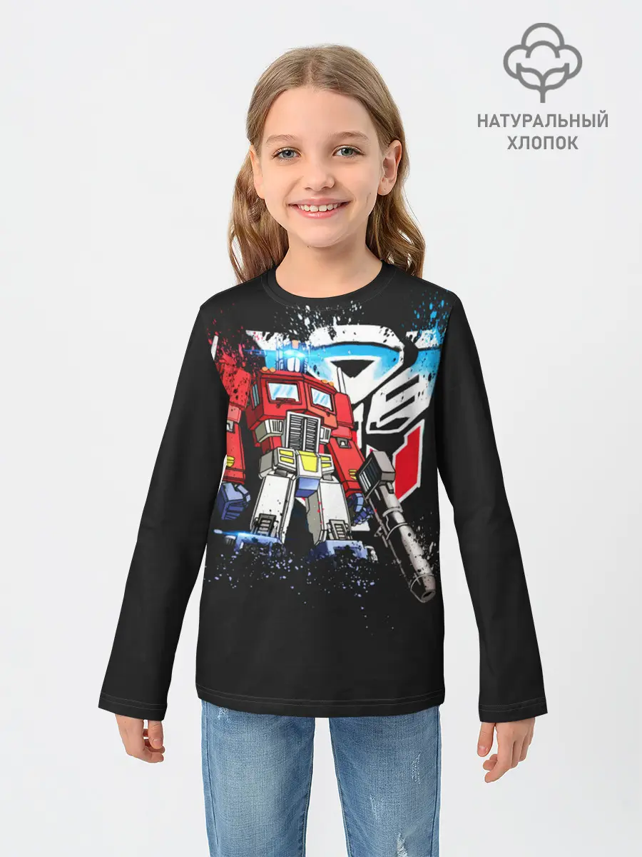 Детский лонгслив / Transformers