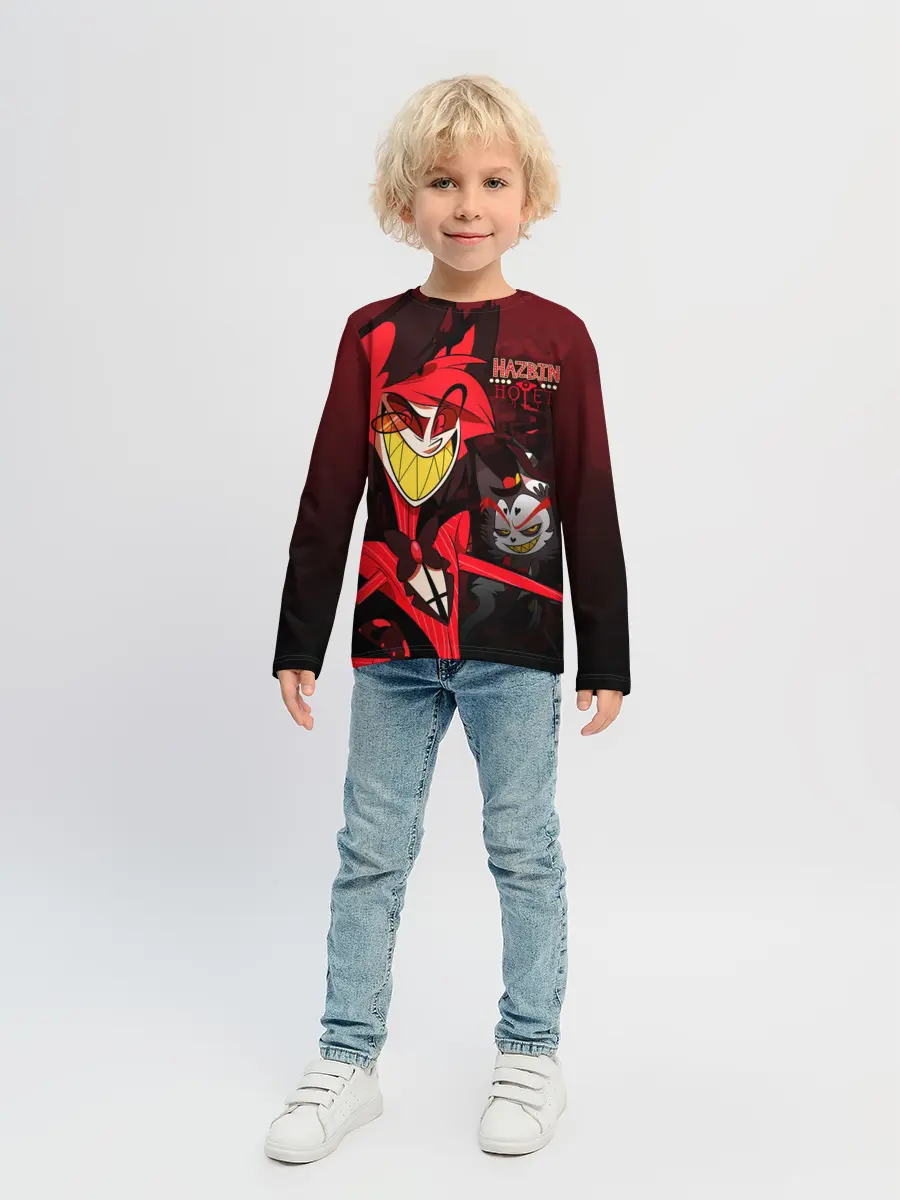 Детский лонгслив / ОТЕЛЬ ХАЗБИН АЛАСТОР