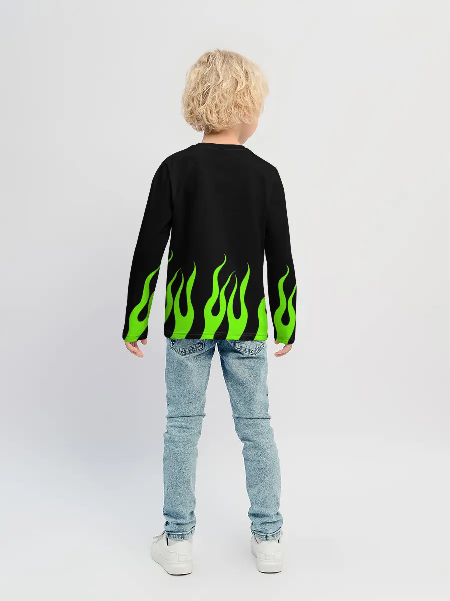 Детский лонгслив / billie eilish