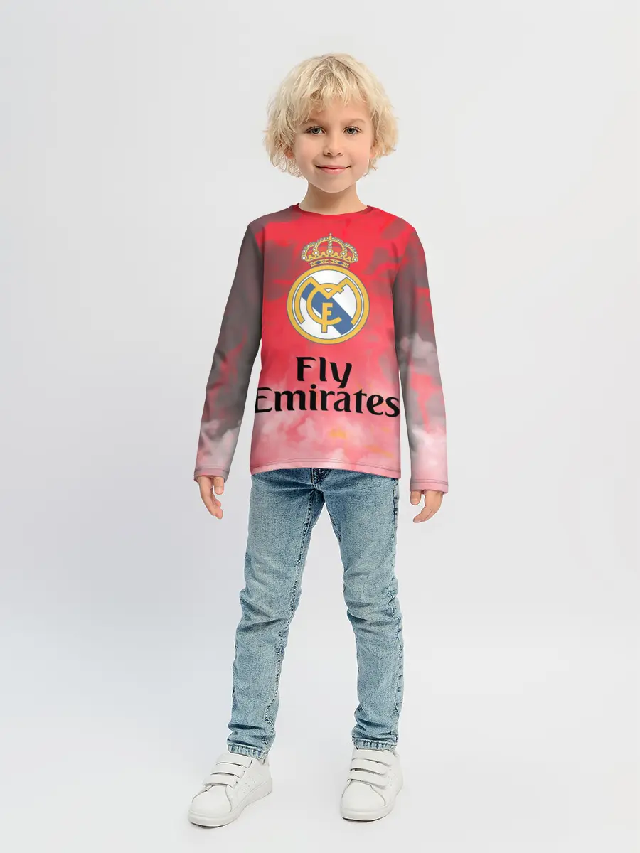 Детский лонгслив / Реал Мадрид