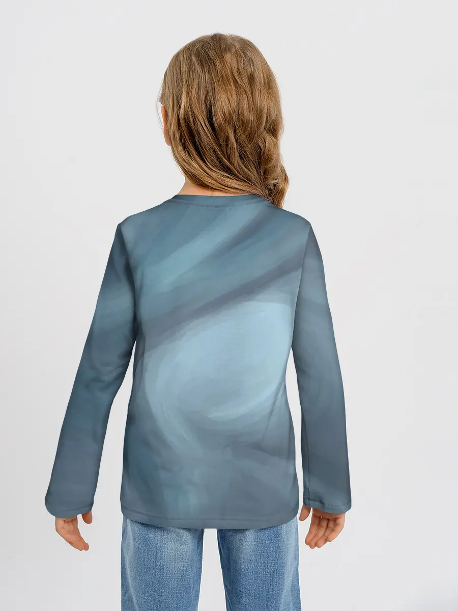 Детский лонгслив / Karate girl