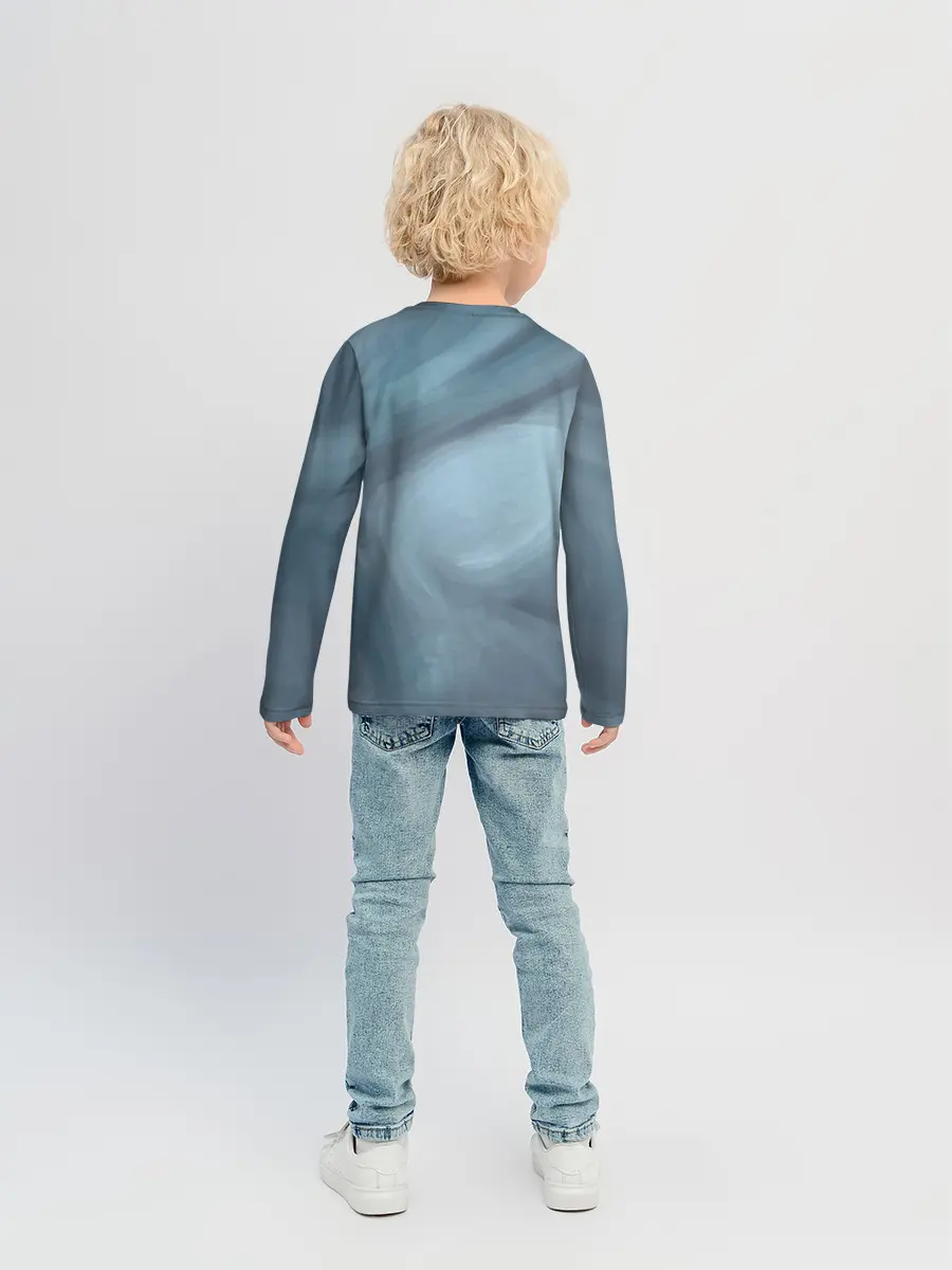 Детский лонгслив / Karate girl