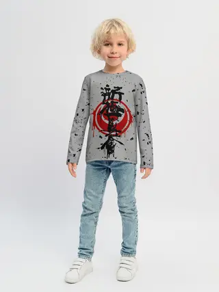 Детский лонгслив / Синкёкусинкай каратэ - до