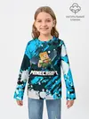 Детский лонгслив / Minecraft / Майнкрафт