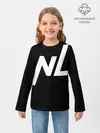 Детский лонгслив / NL logo
