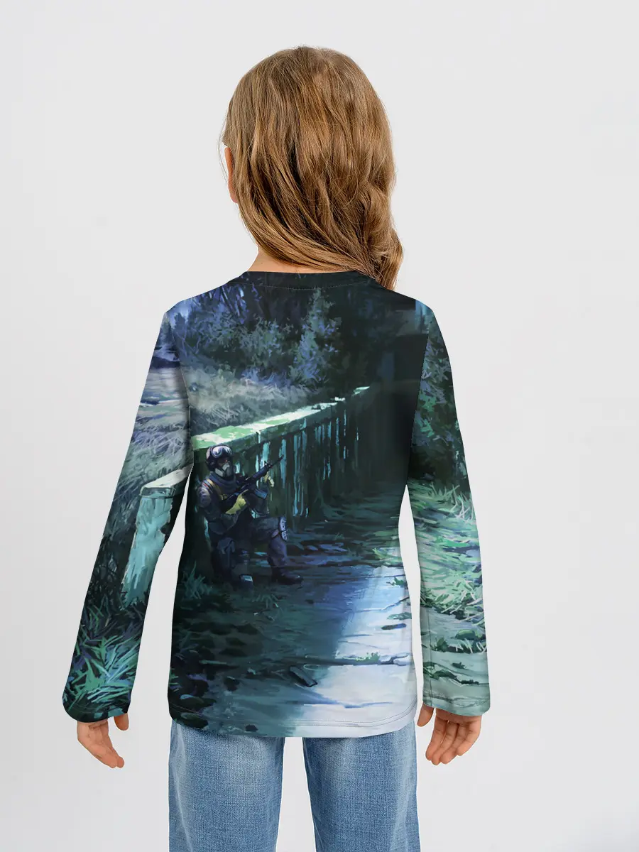 Детский лонгслив / Сталкер 2021