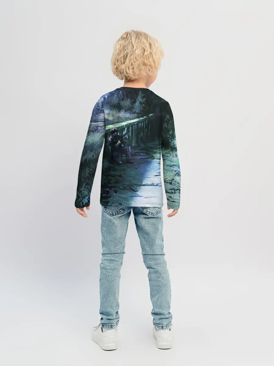 Детский лонгслив / Сталкер 2021