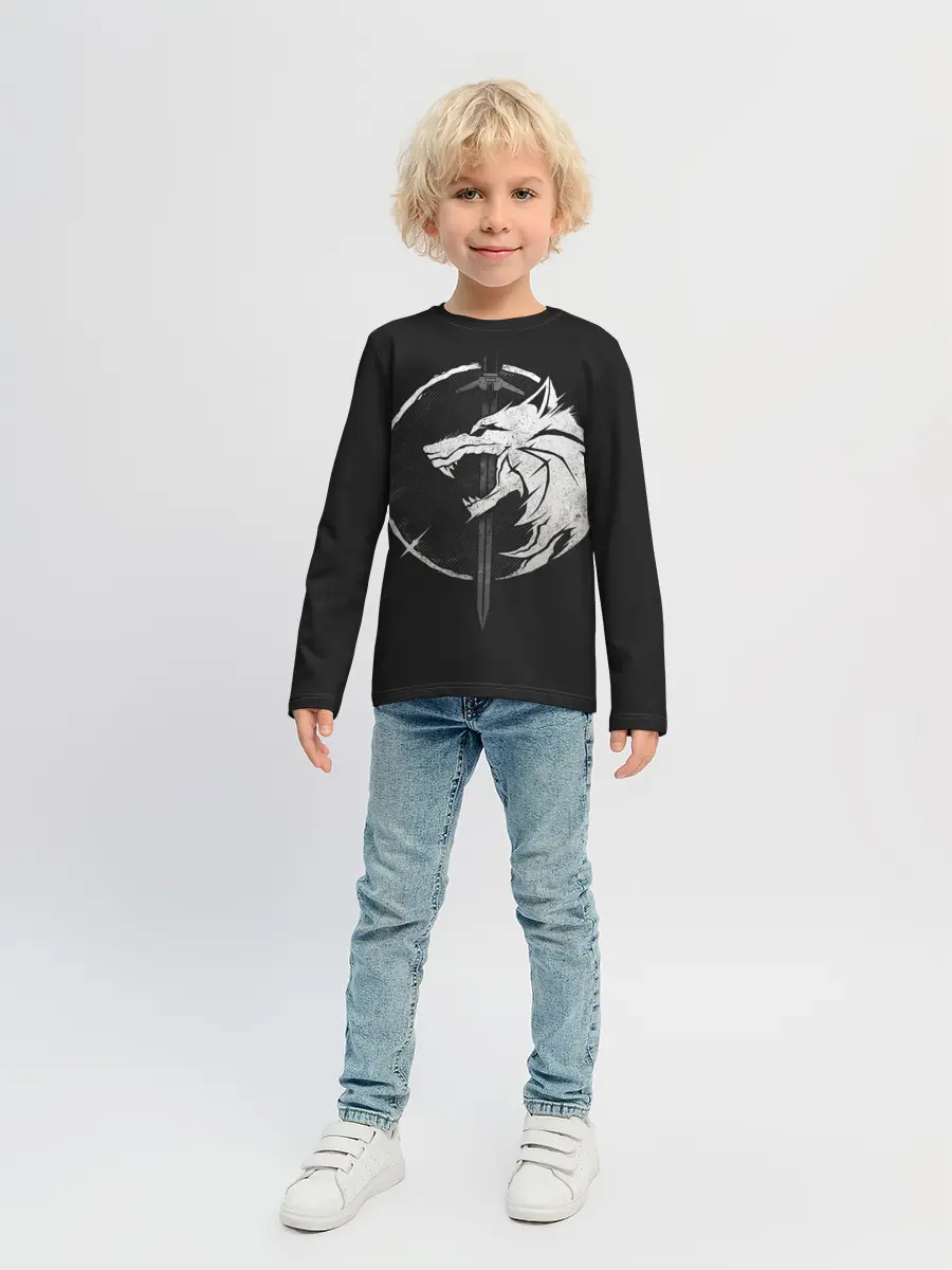 Детский лонгслив / The Witcher 3: Wild Hunt