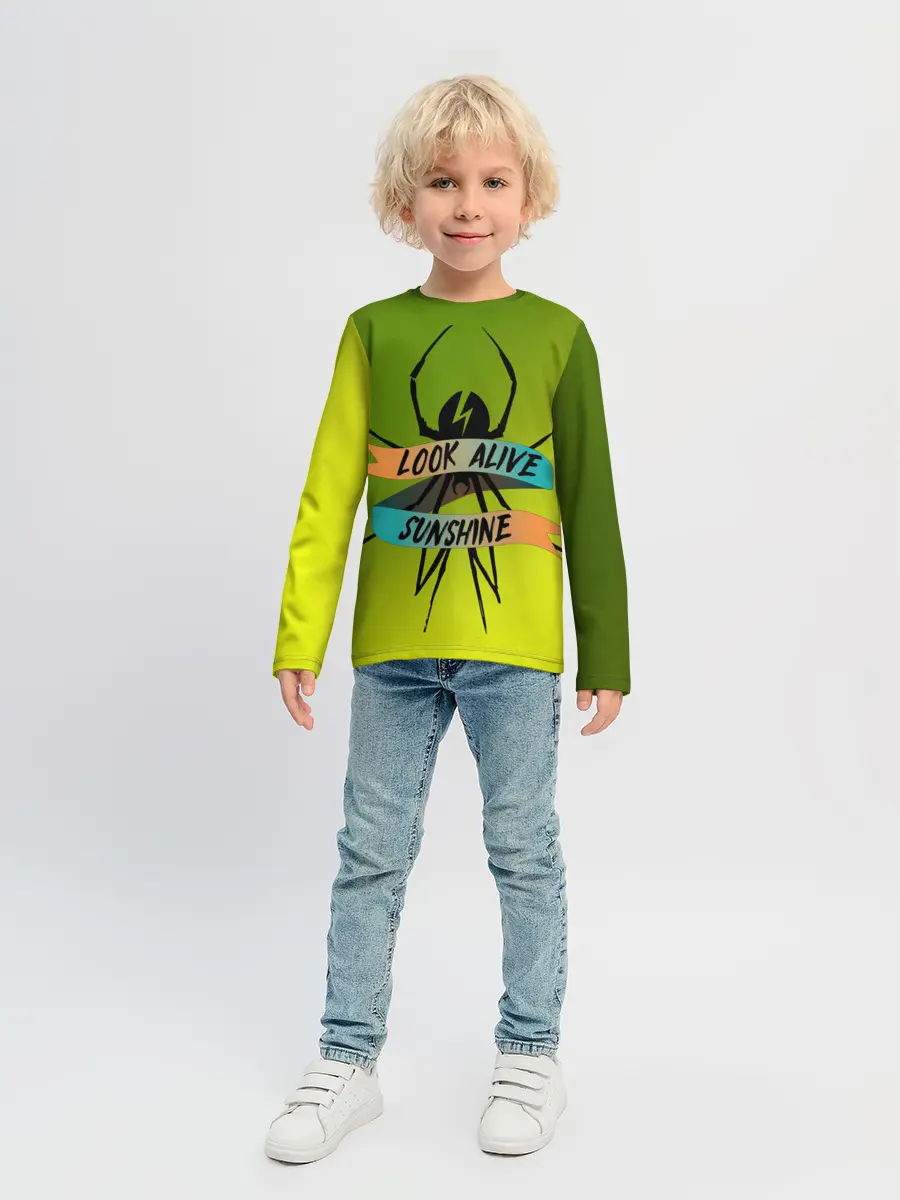 Детский лонгслив / Look alive sunshine