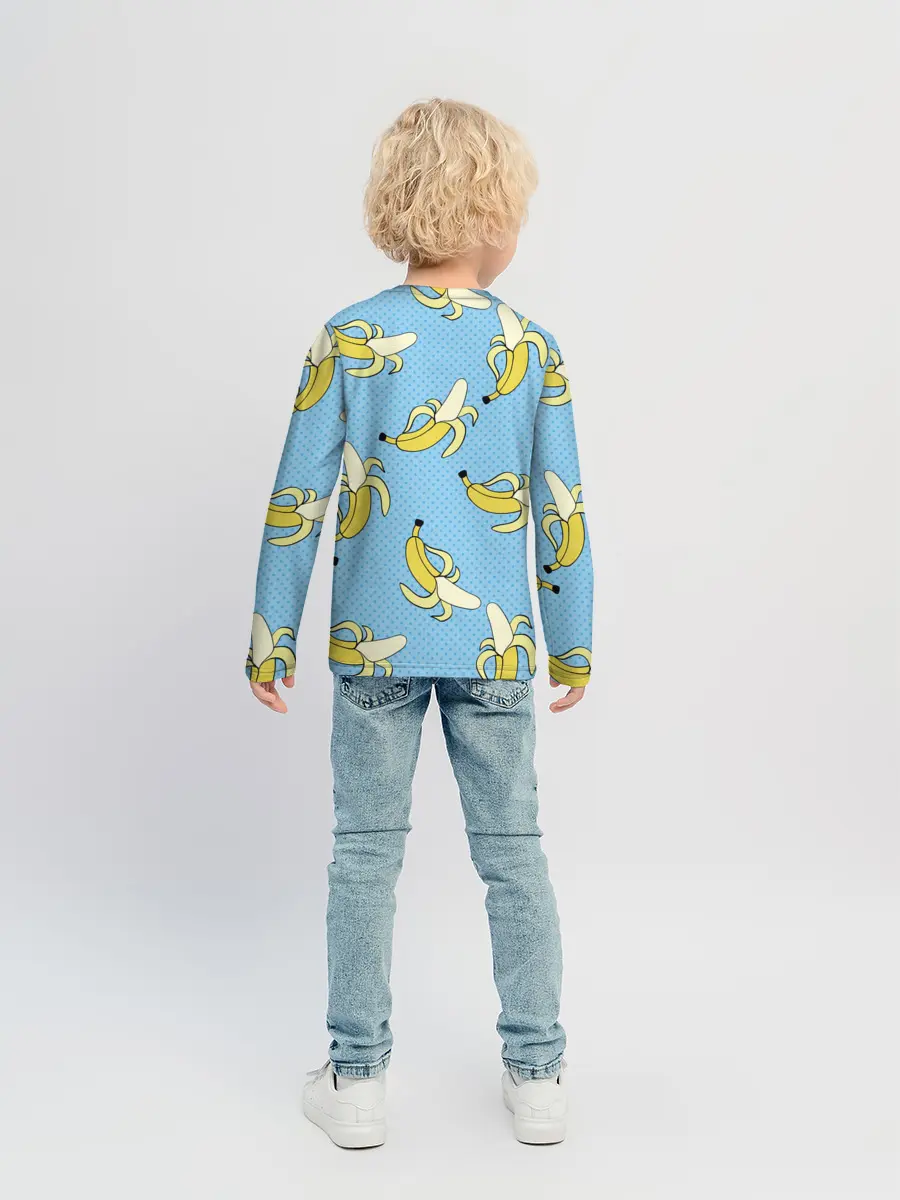 Детский лонгслив / Banana art