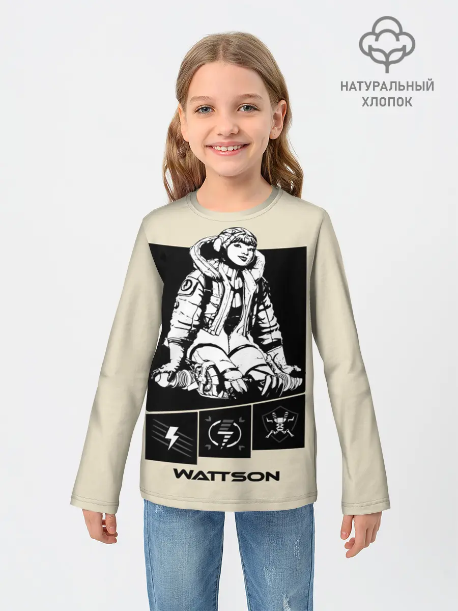 Детский лонгслив / Apex Legends Wattson