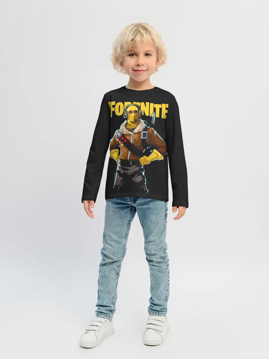 Детский лонгслив / Fortnite