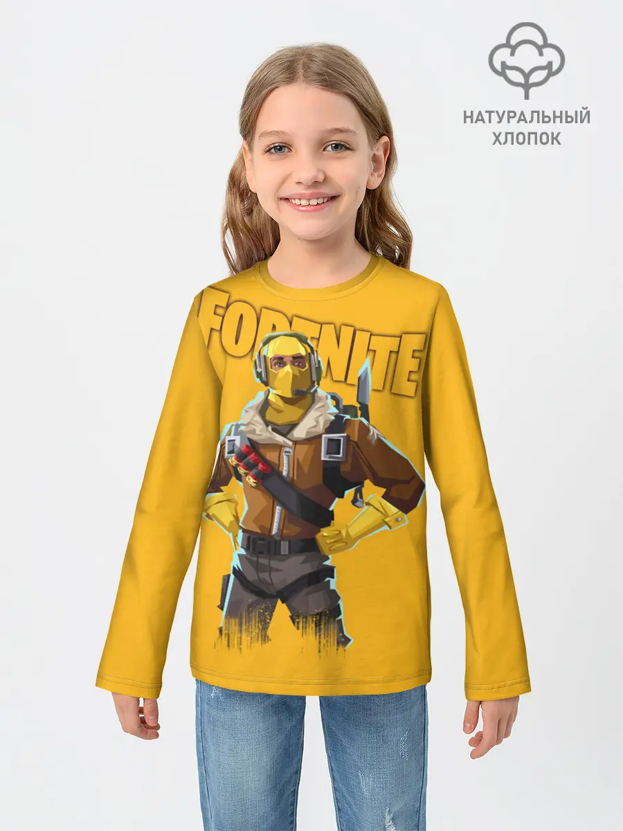 Детский лонгслив / Fortnite