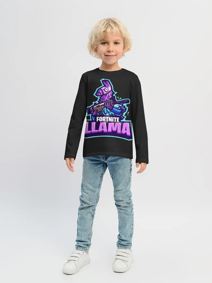 Детский лонгслив / Fortnite LLAMA