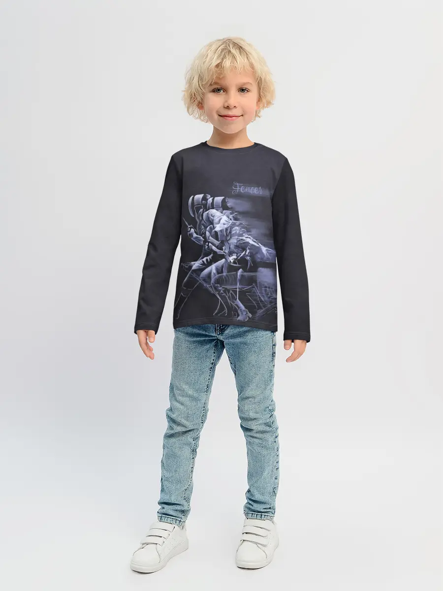 Детский лонгслив / Fencer
