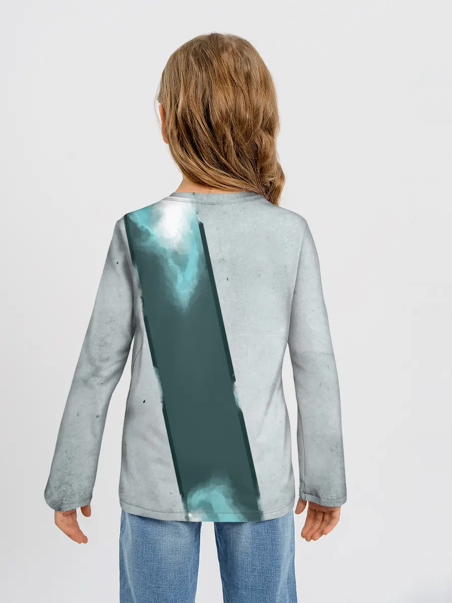 Детский лонгслив / Фехтовальщик