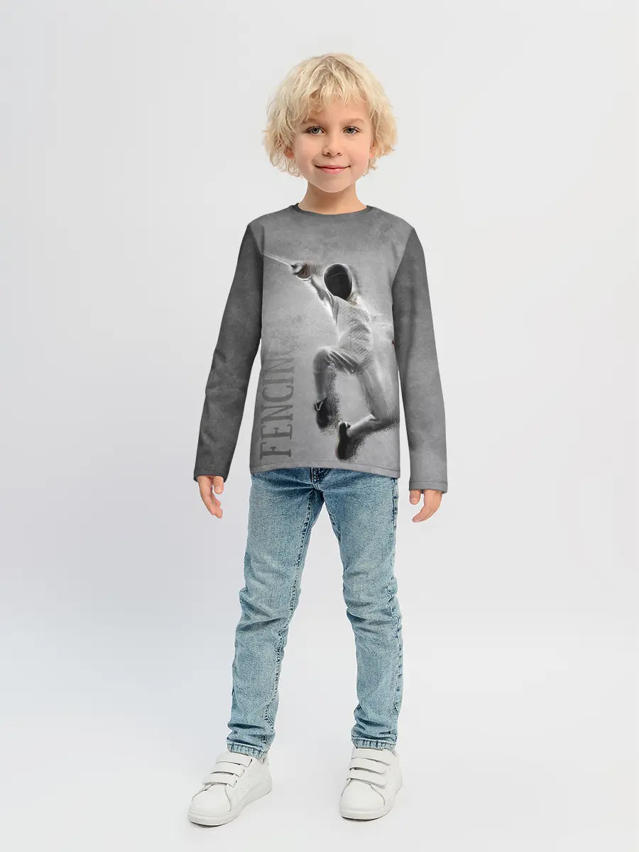 Детский лонгслив / Fencing