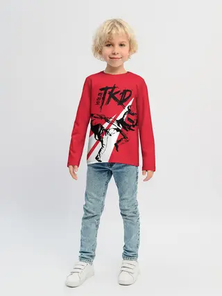 Детский лонгслив / Taekwondo