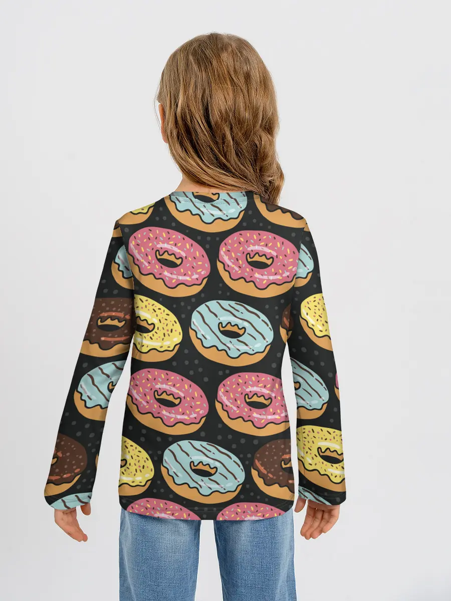 Детский лонгслив / Сладкоежка