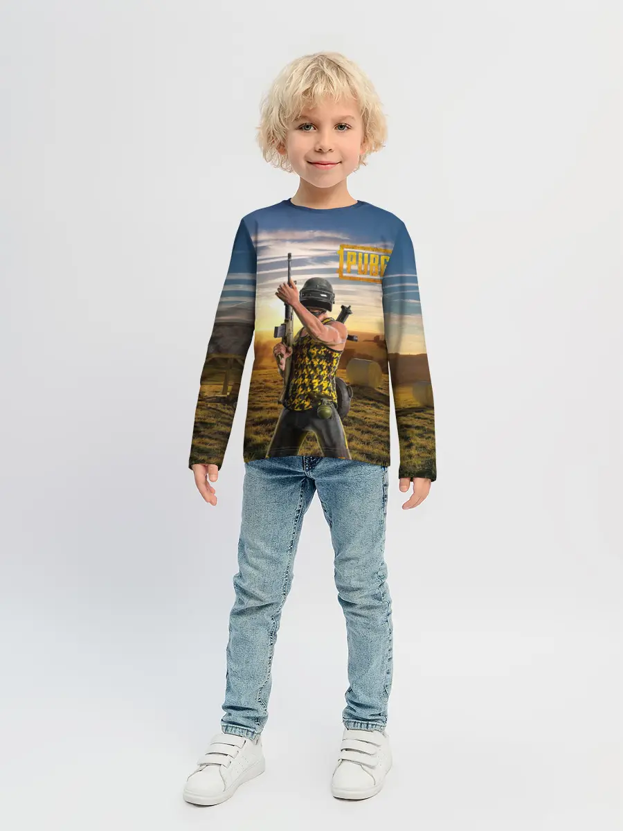 Детский лонгслив / PUBG