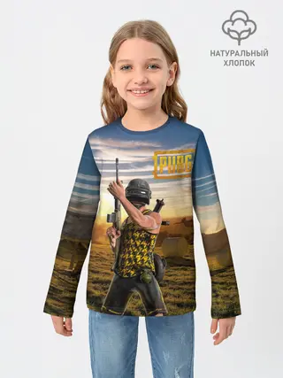 Детский лонгслив / PUBG