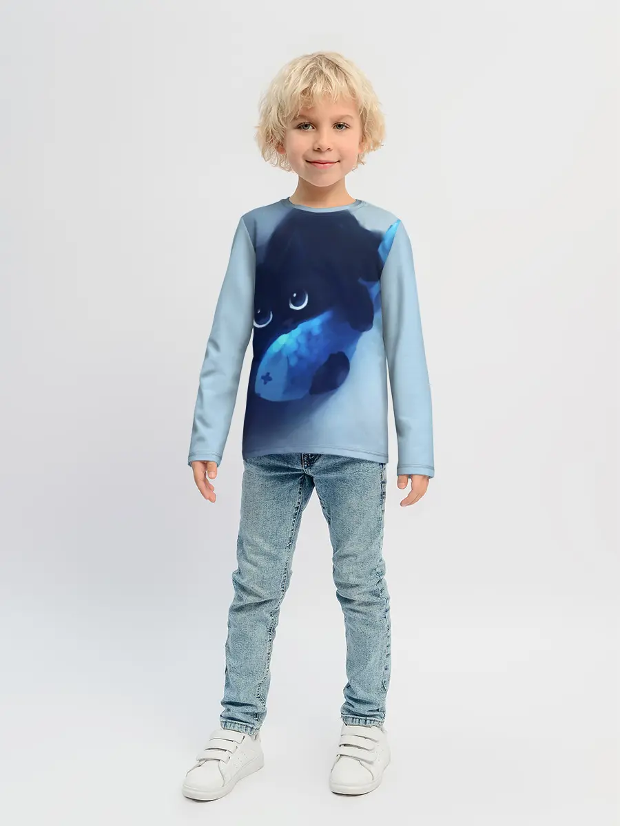 Детский лонгслив / Аниме CAT