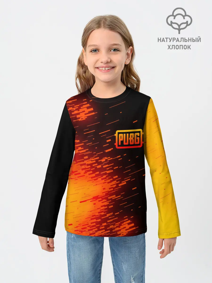 Детский лонгслив / PUBG