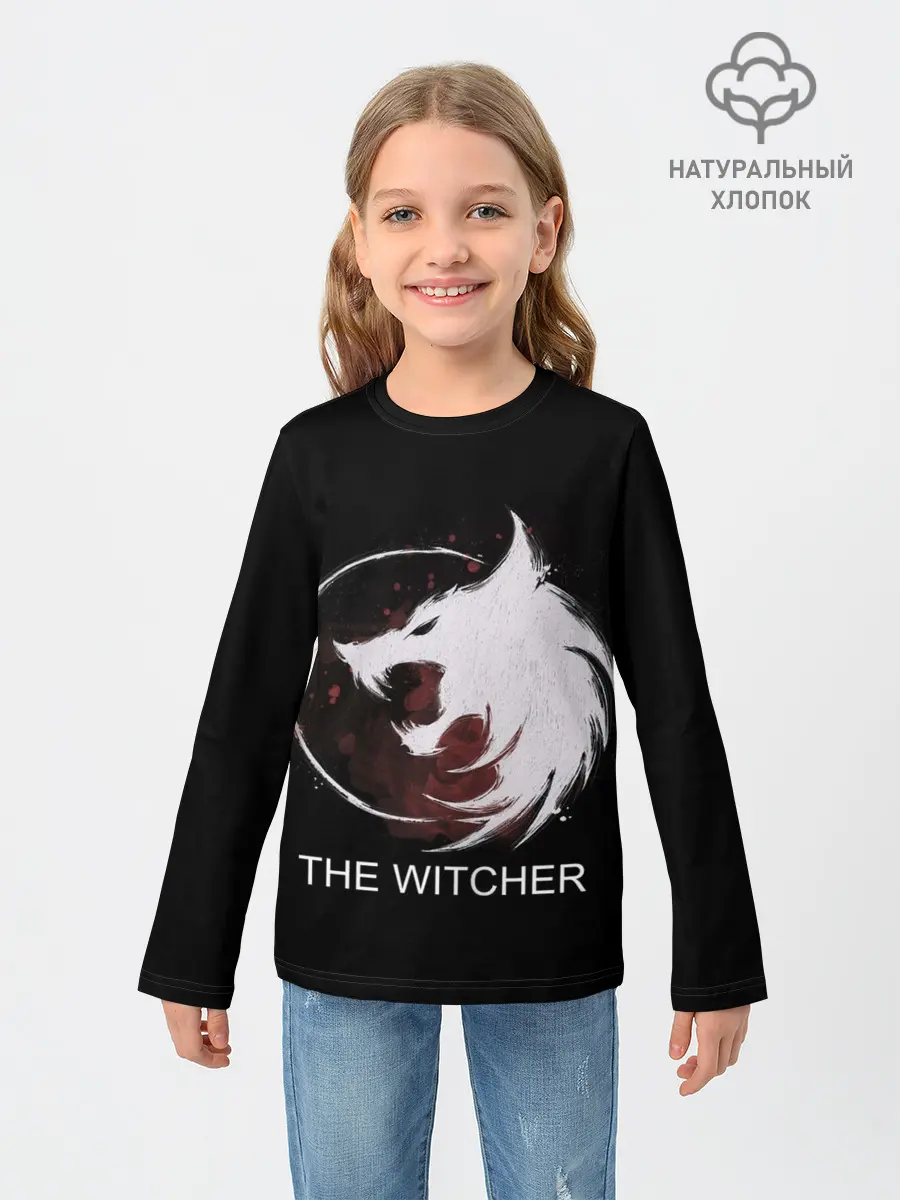 Детский лонгслив / The Witcher