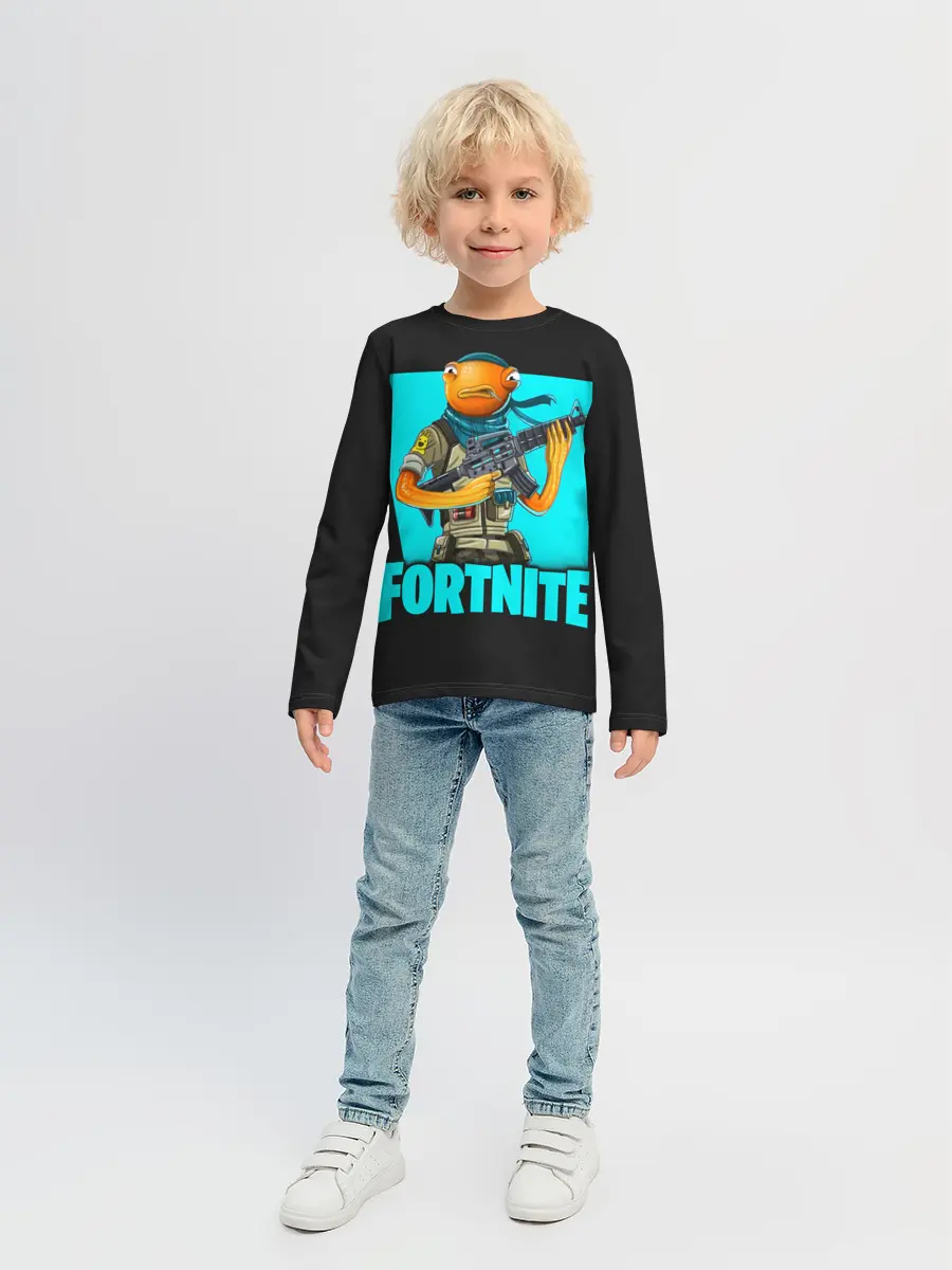Детский лонгслив / Fortnite