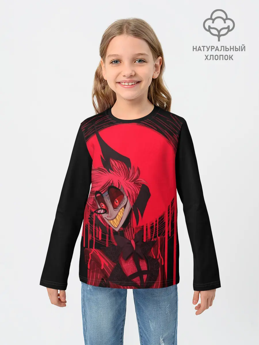 Детский лонгслив / Отель Хазбин