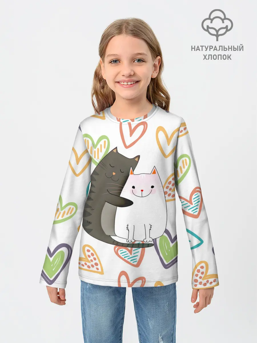 Детский лонгслив / Сладкая парочка