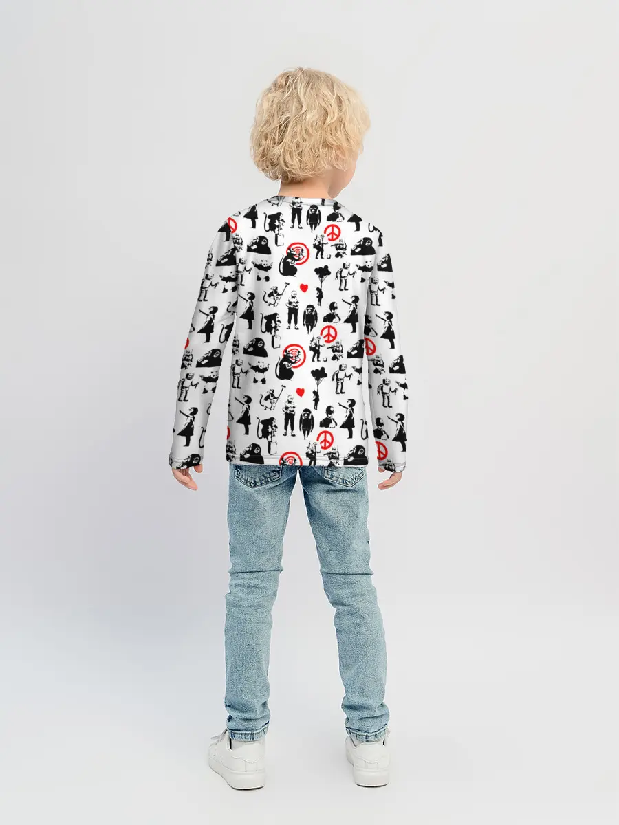 Детский лонгслив / Banksy