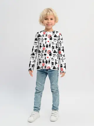 Детский лонгслив / Banksy