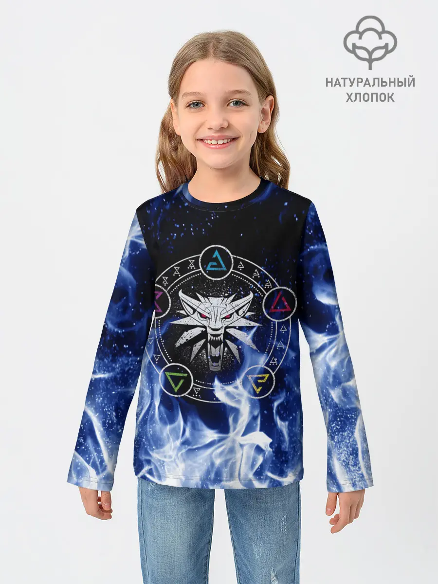 Детский лонгслив / ВЕДЬМАК