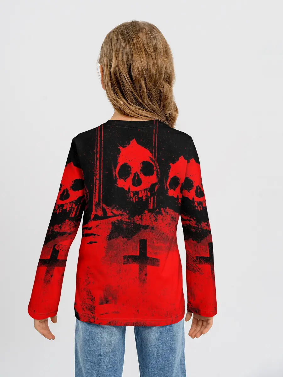 Детский лонгслив / Анархия