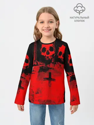 Детский лонгслив / Анархия