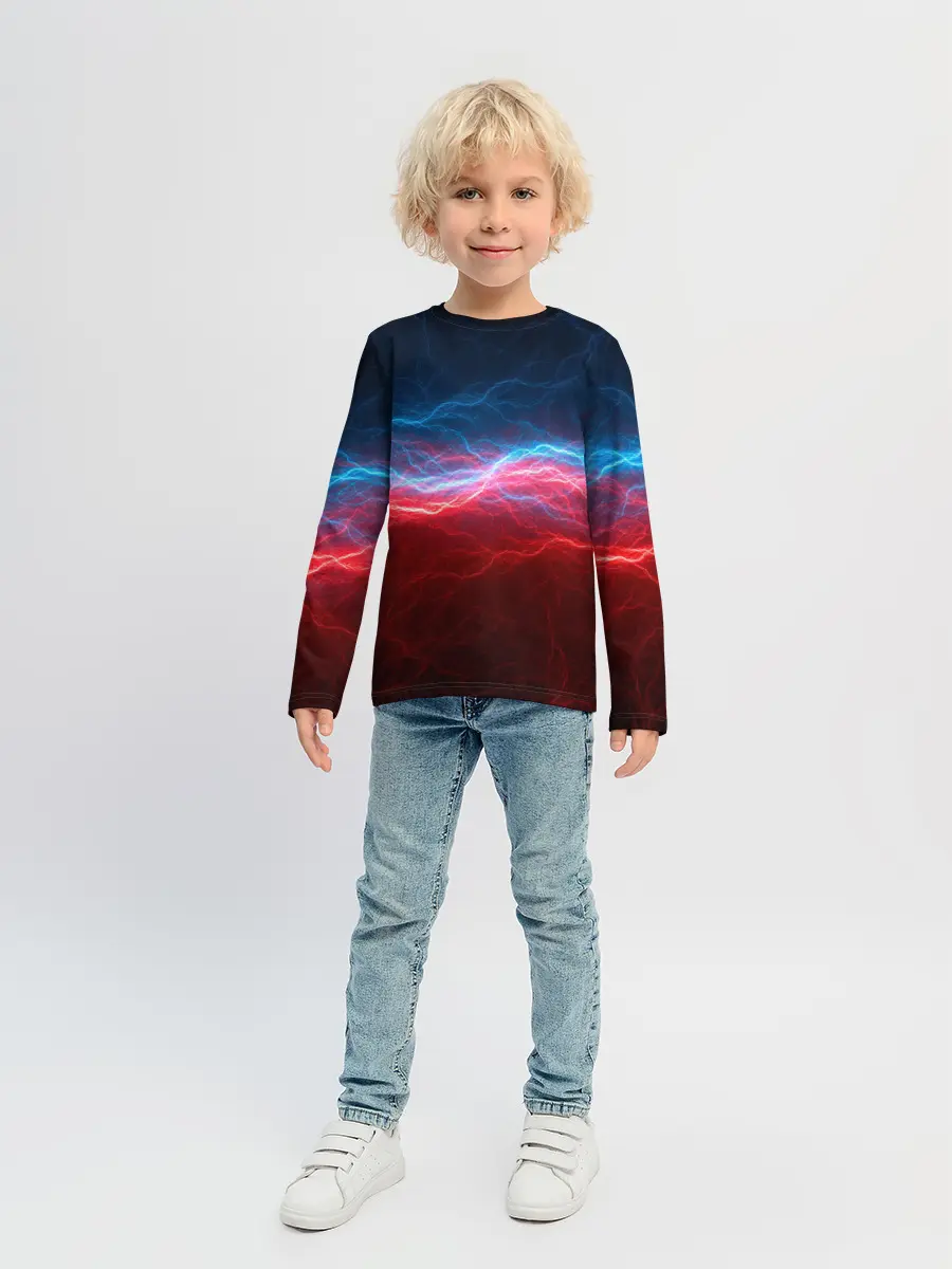 Детский лонгслив / Огонь и лёд