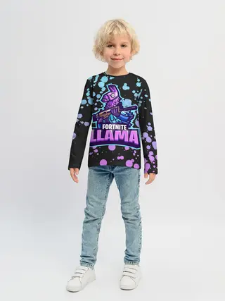Детский лонгслив / Fortnite LLAMA
