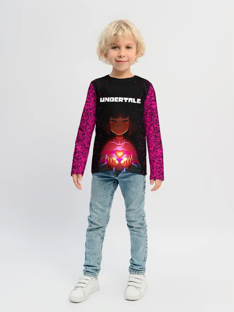 Детский лонгслив / UNDERTALE FRISK