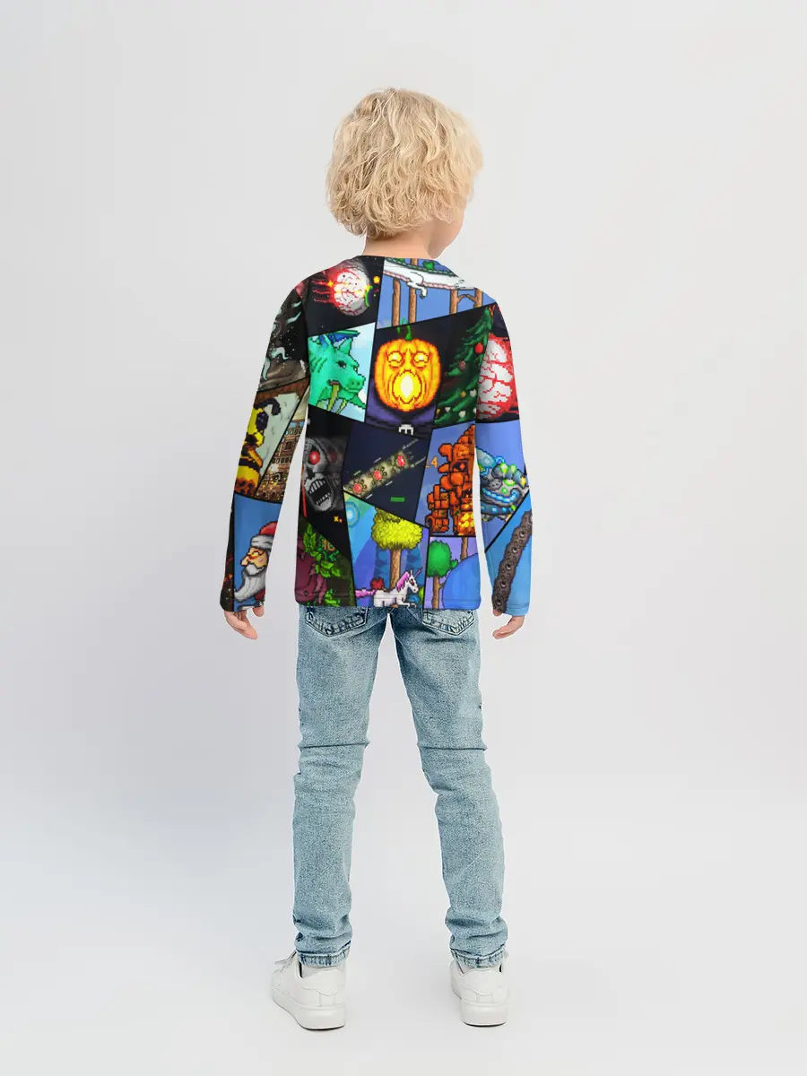 Детский лонгслив / Terraria allpic