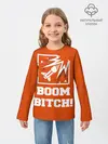 Детский лонгслив / Boom Bitch!