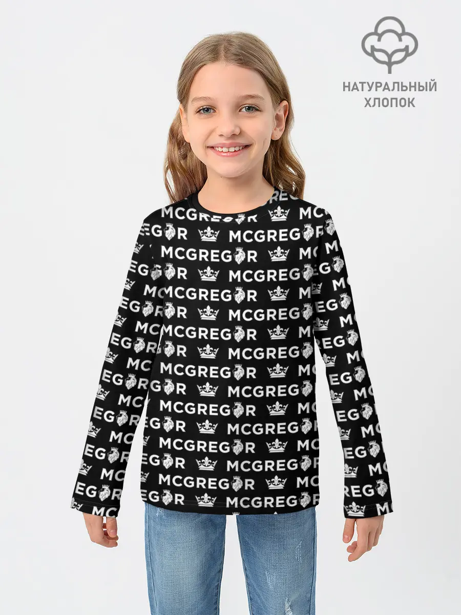 Детский лонгслив / Conor McGregor | Конор МакГрегор