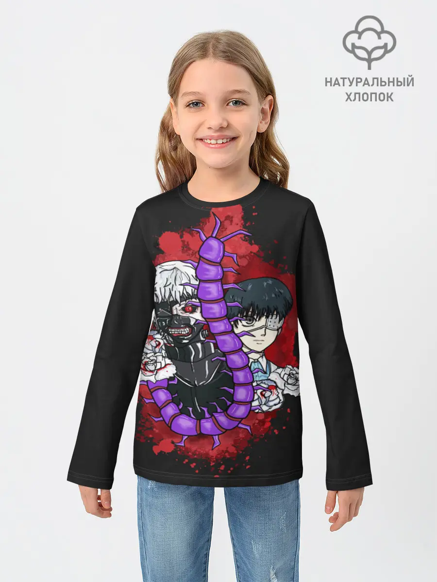Детский лонгслив / Токийский гуль