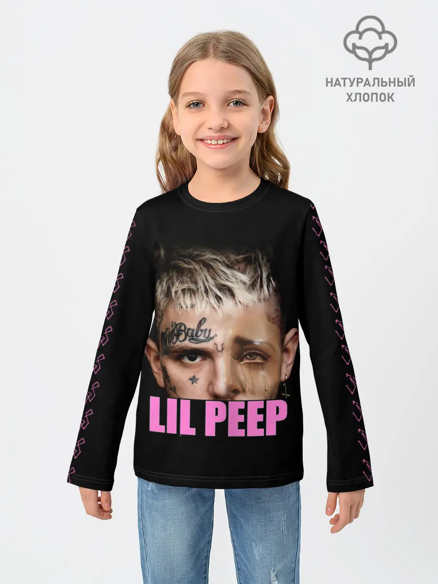 Детский лонгслив / Lil Peep
