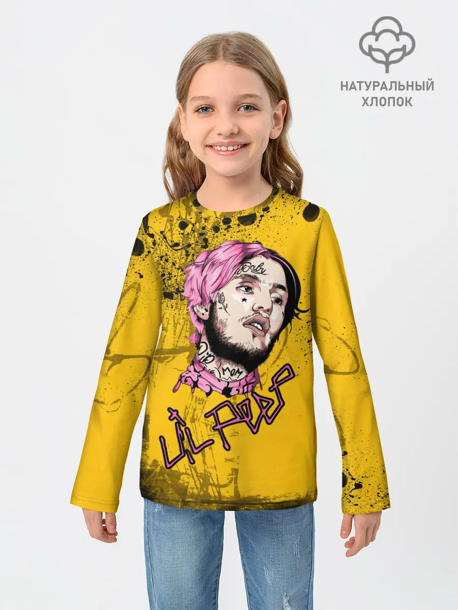 Детский лонгслив / Lil Peep